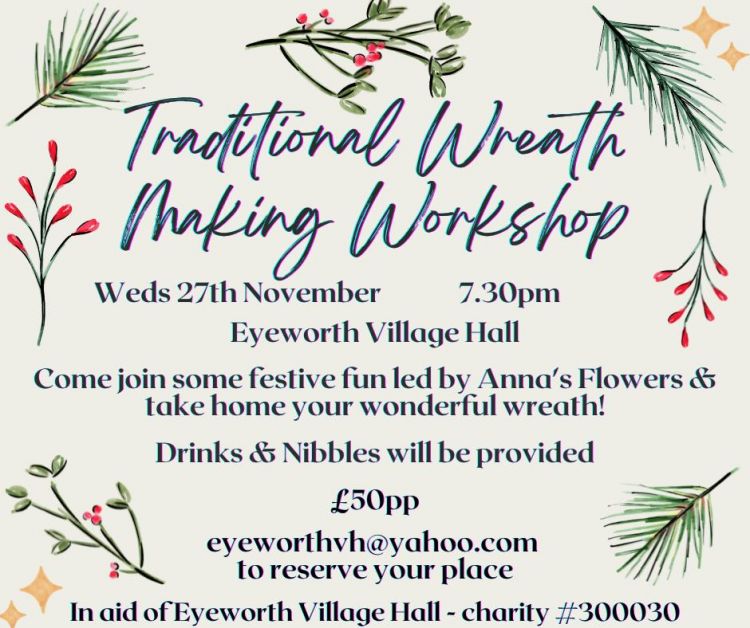 Traditional Wreath Making fundraiser