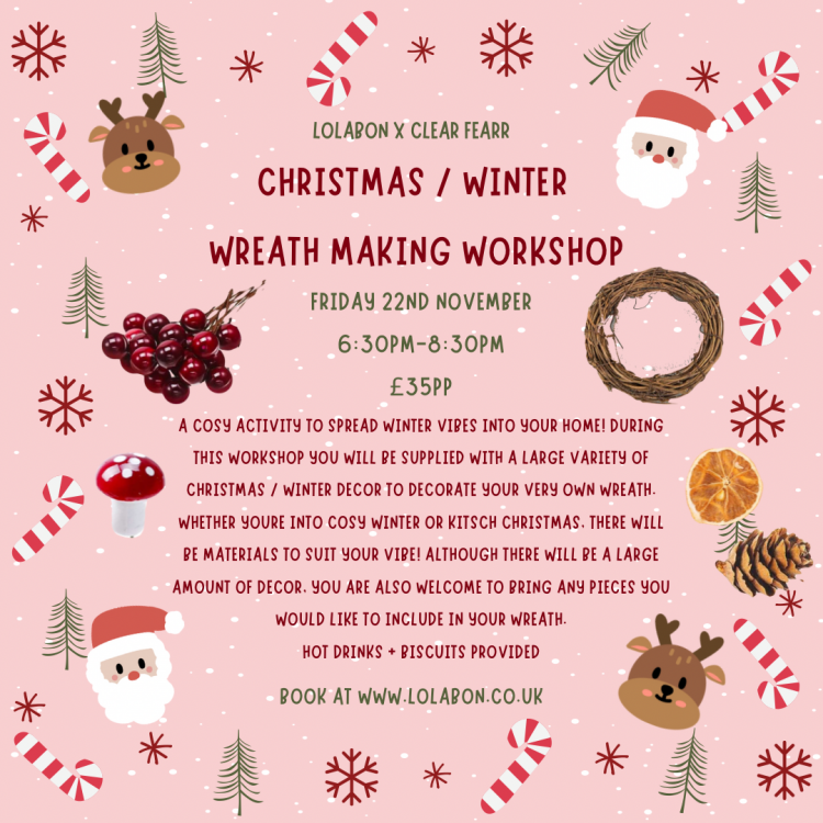 Christmas / Winter Wreath Making Workshop