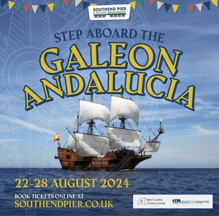 Step aboard the Galeon Andalucia 