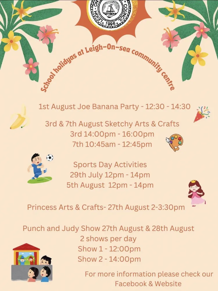 Joe Banana party at Leigh Community Centre 