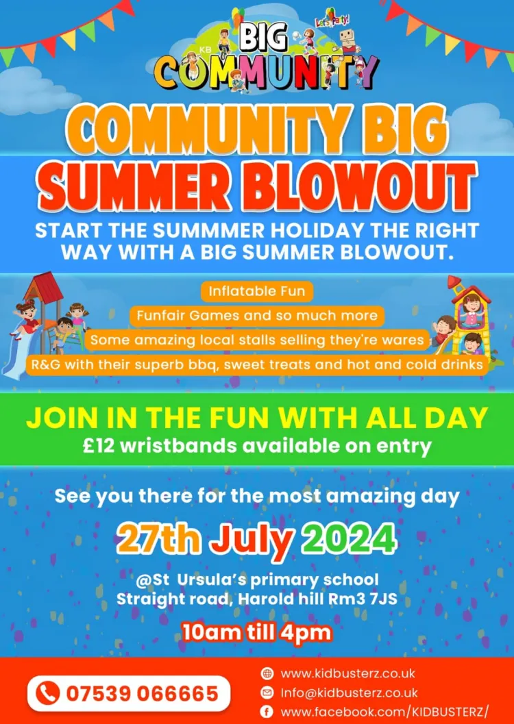Community Big Summer Blow Out