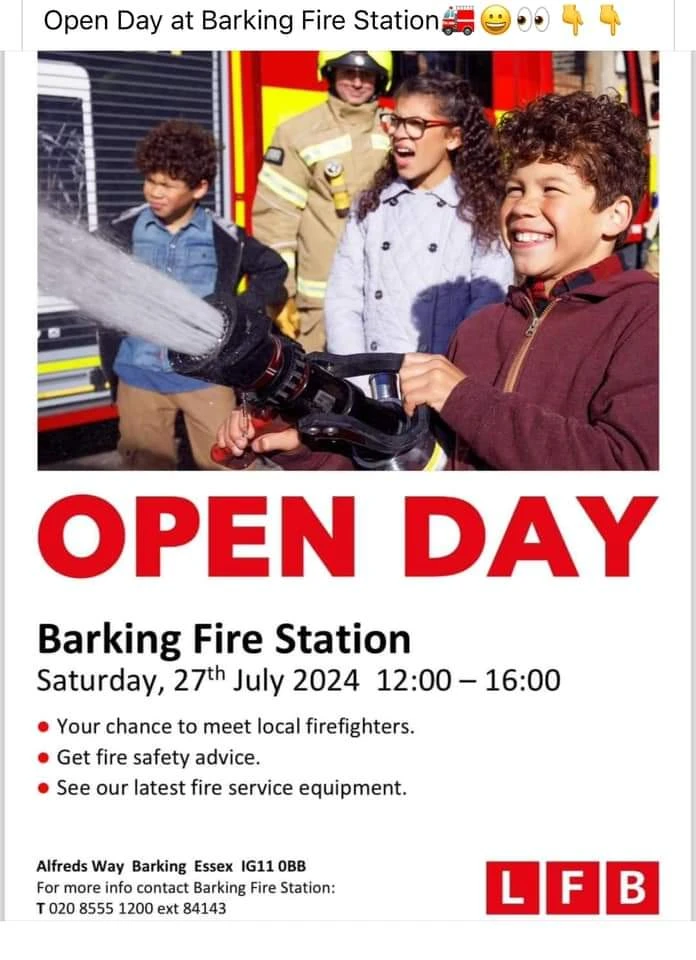 Barking Fire Station Open Day