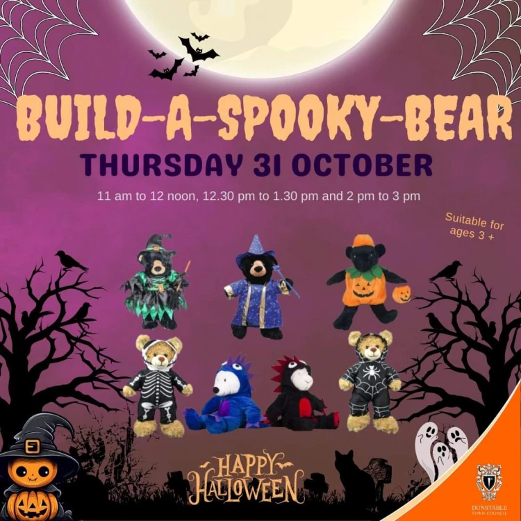 Build a spooky bear