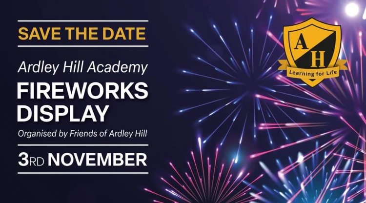 Ardley Hill fireworks 2024