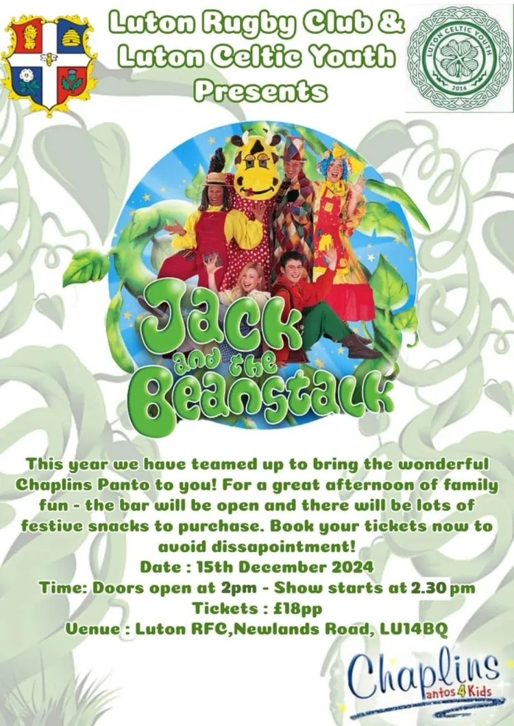 Chaplins Pantomimes Jack and the Beanstalk