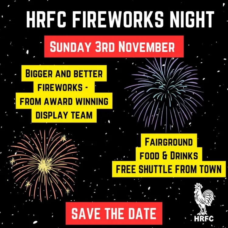 Harpenden Rugby Club Community Fireworks