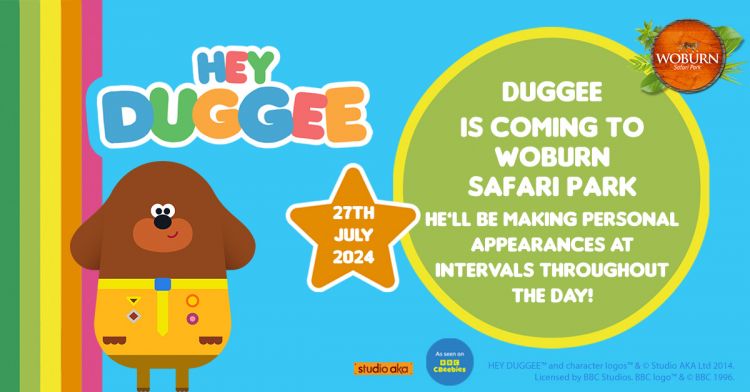 Meet Hey Duggee at Woburn Safari Park!
