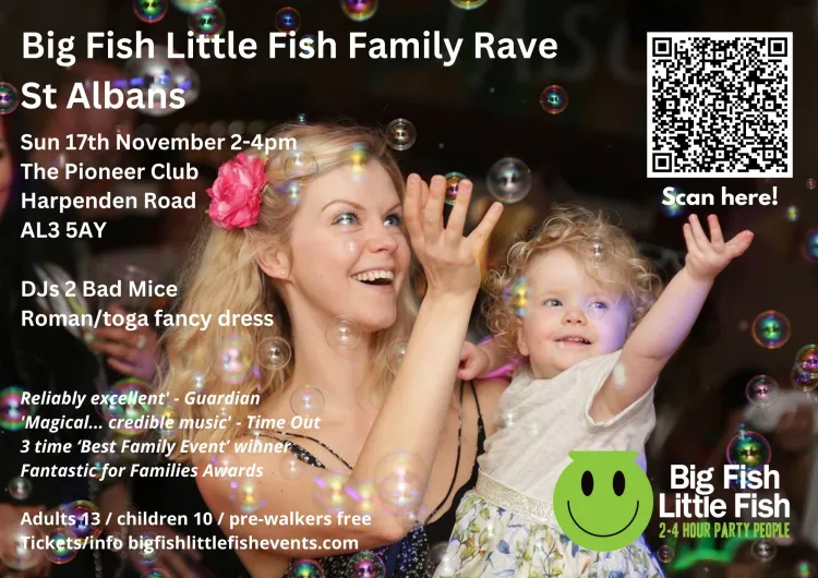 Big Fish Little Fish Family Rave