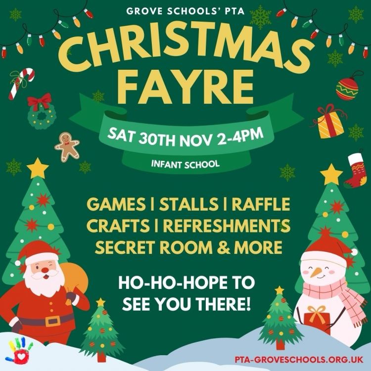 Grove Schools' PTA Christmas Fayre