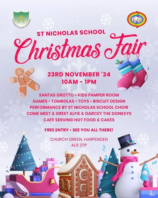 St Nicholas School PTA Christmas Fair