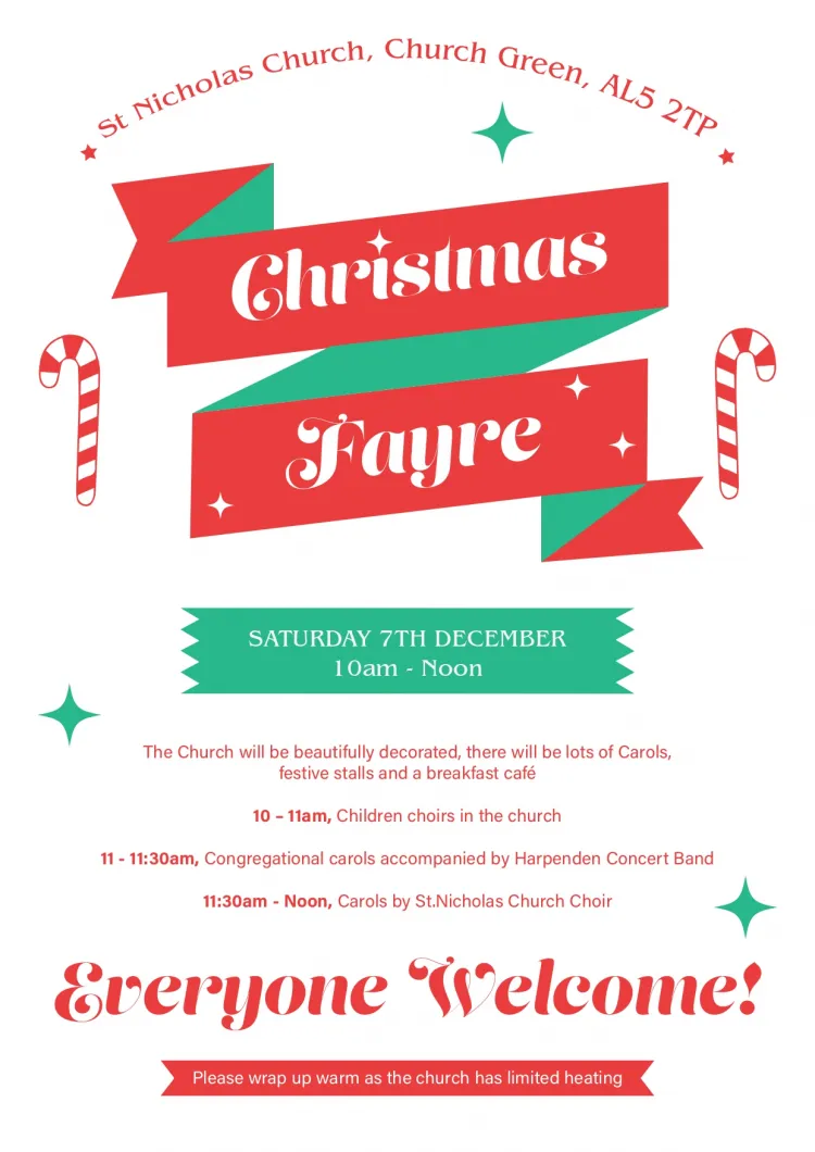 St Nic's Xmas Fayre 2024