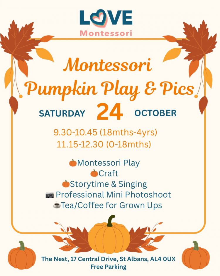 Montessori Pumpkin Play