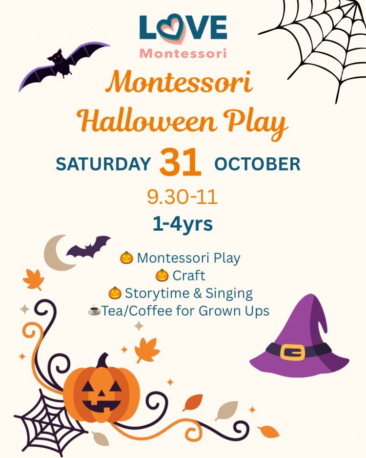 Montessori Halloween Play
