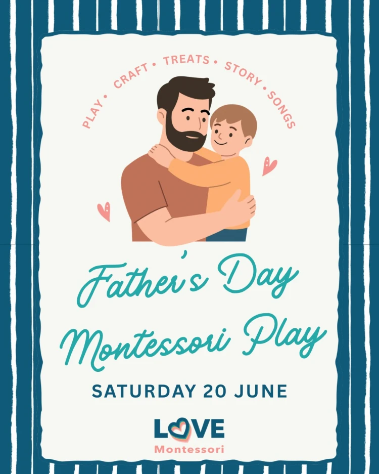 Father's Day Montessori Play (20m-4yrs)