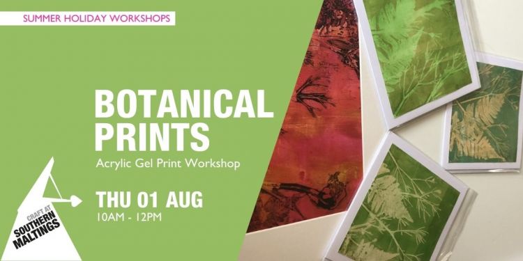 Botanical Prints (Age 7 ) – Summer Holiday Workshops
