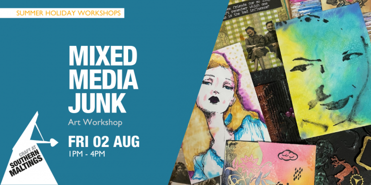 Mixed Media Junk Art Workshop (Age 11 ) – Summer Holiday Workshops