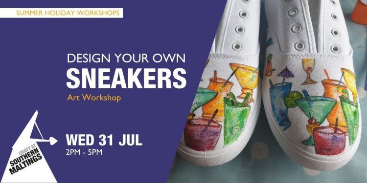 Design your own Sneakers Workshop (Age 11 ) – Summer Holiday Workshops