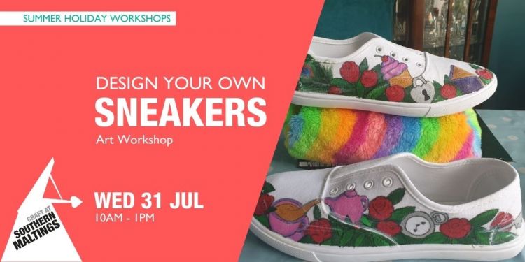 Design your own Sneakers Workshop (Age 7 ) – Summer Holiday Workshops