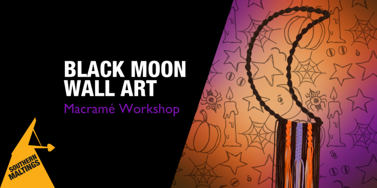 Black Moon Wall Art Macramé Workshop – October Half Term Workshops