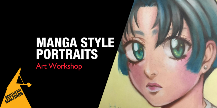 Manga Portraits Art Workshop (Age 12 ) – October Half Term Workshops