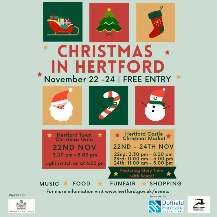 Hertford Castle Christmas Market