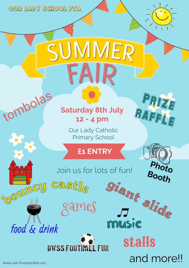 Our Lady's School Summer Fair - 8 Jul 2023 | Mum's guide to Hitchin