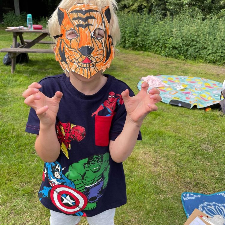Luna Dance's The Tiger Who Came to Tea at Hitchin Lavender