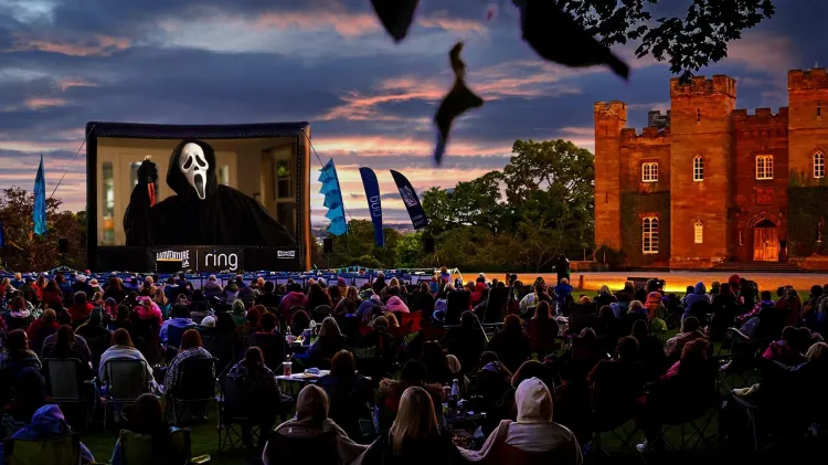 Halloween outdoor cinema 