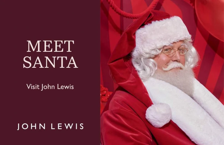 Meet Santa at John Lewis 