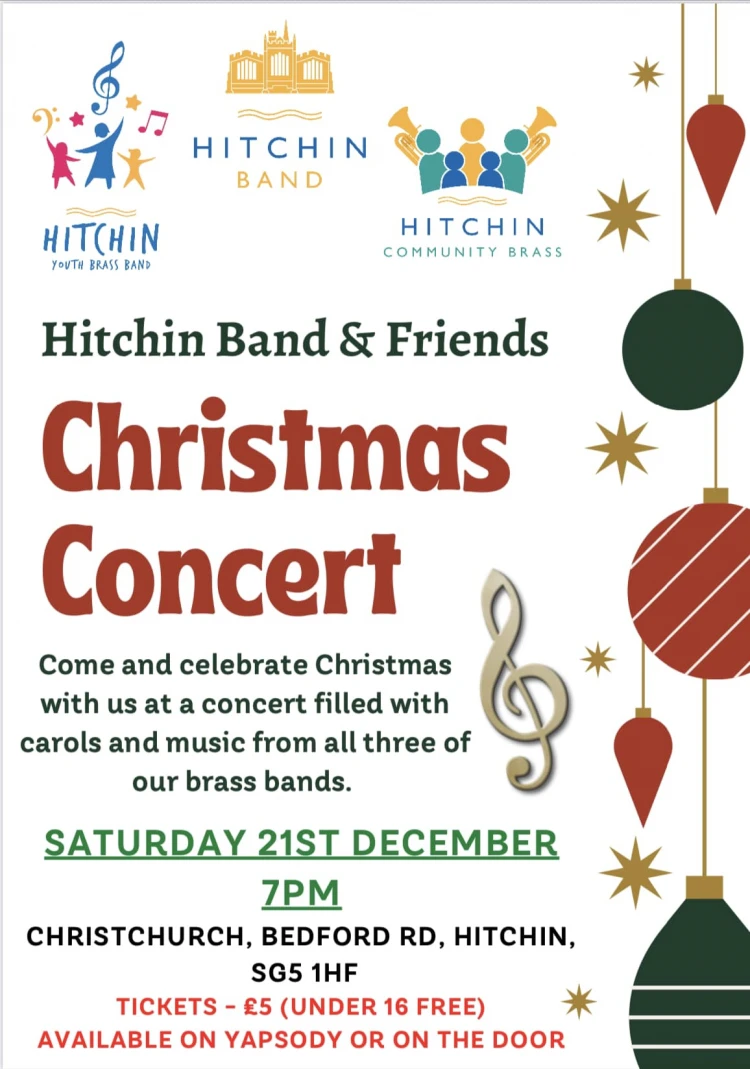 hitchin band christmas concert