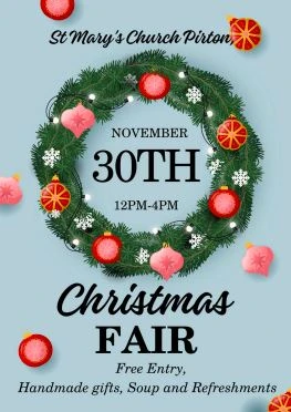 St Mary's Church, Pirton - Christmas Fair