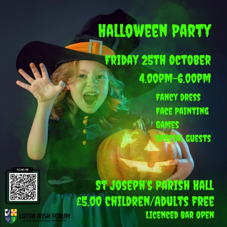 luton irish forum - halloween party