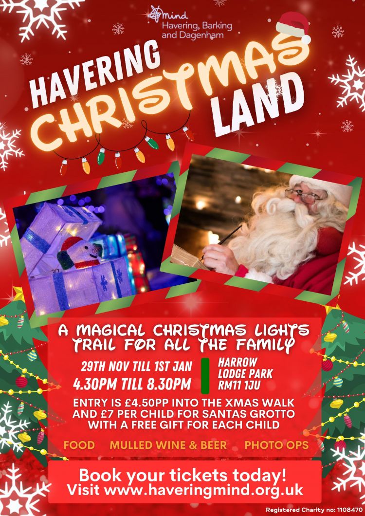 Havering Christmas Land 29 Nov 2023 1 Jan 2024 Mum's guide to Romford