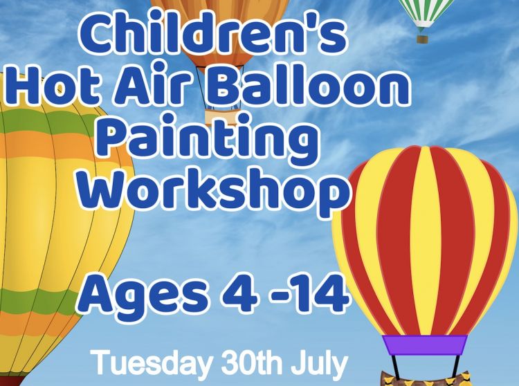 Children's Hot Air Balloon Painting Workshop