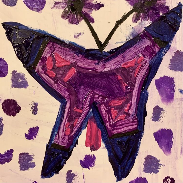 Children's Butterfly Painting Workshop