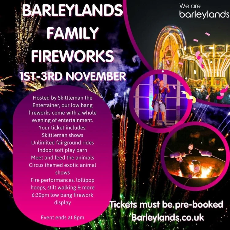 Barleylands Fireworks