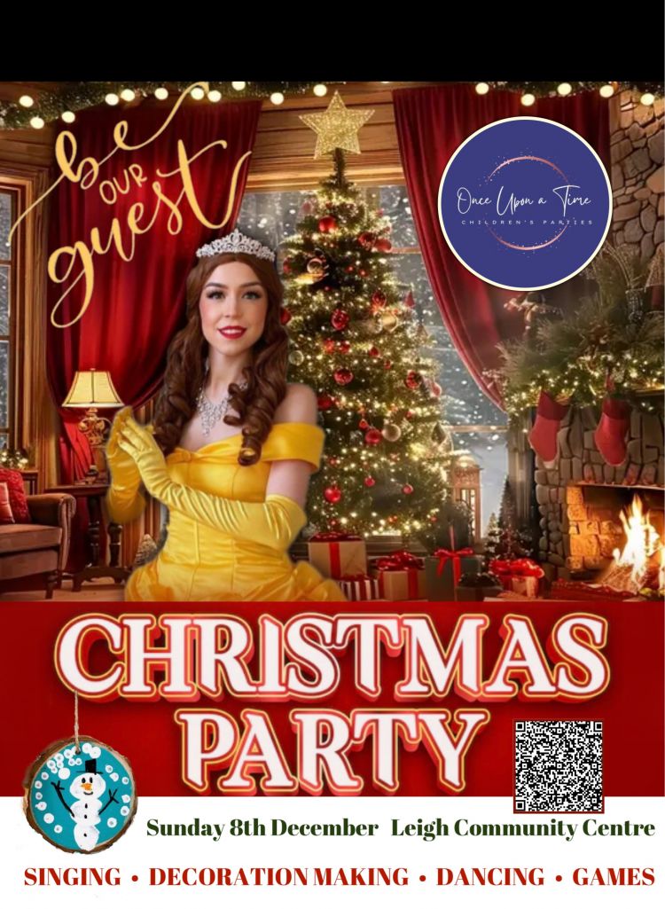 Enchanting Christmas Party with Belle