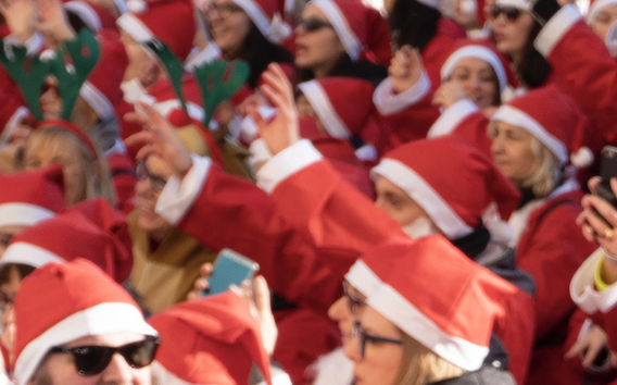 Thames Chase Santa Fun Run