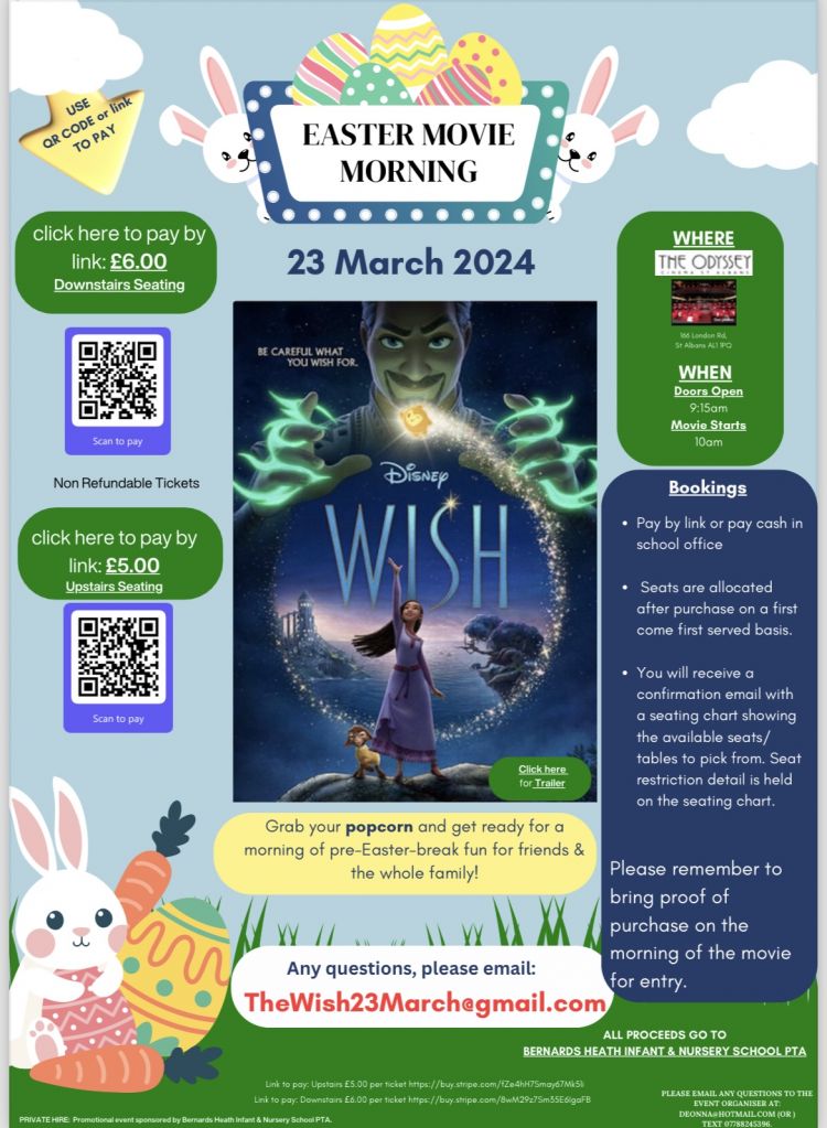 Morning at Movies Watch Disney's WISH at The Odyssey St Albans 23 Mar 2024 Mum's guide to