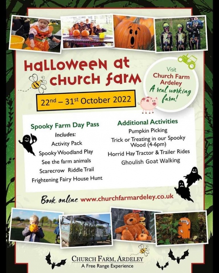 Halloween at Church Farm - 22 Oct 2022 - 31 Oct 2022 | Mum's guide to ...