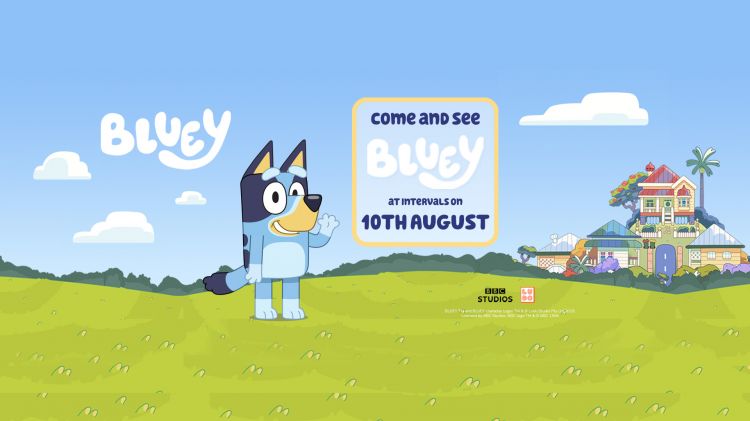 Meet Bluey on the 10th August at Woburn Safari Park!